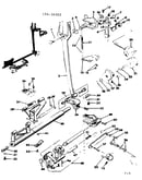 Feed regulating shaft assembly
