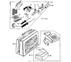 Kenmore 15810302 attachment parts diagram