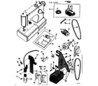 Kenmore 15810400 motor assembly diagram