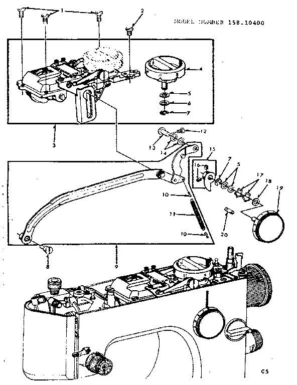 ZIGZAG GUIDE BAR ASSEMBLY