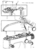 Zigzag guide bar assembly