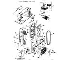 Kenmore 15813050 motor assembly diagram