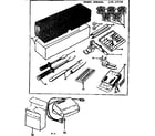 Kenmore 15813150 attachment parts diagram