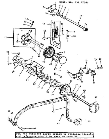 Zigzag guide assembly