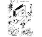 Kenmore 15817560 motor assembly diagram