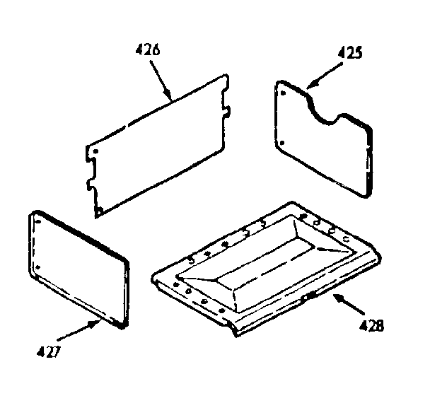 Optional oven liner