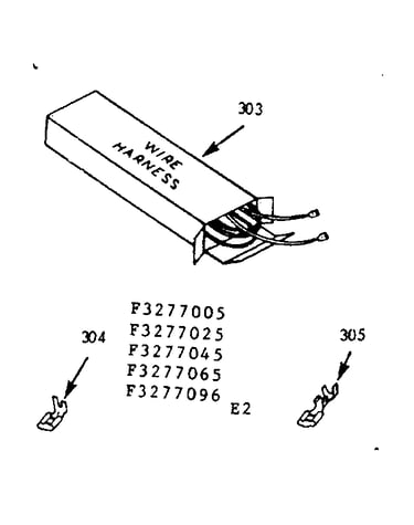 Wire harness and components