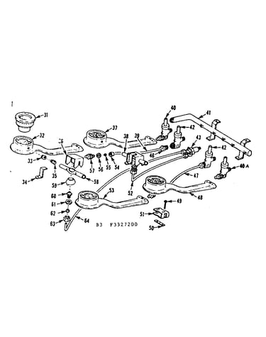 Burner section