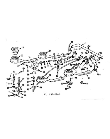 Burner section