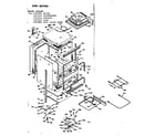 Kenmore 1034267004 body section diagram