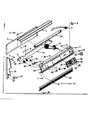 Backguard section