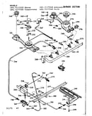 Burner section