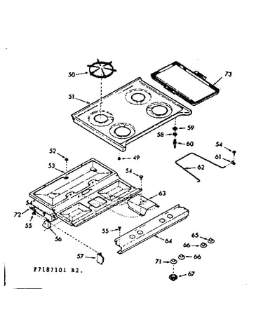 Main top section