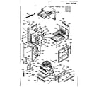 Kenmore 1037187101 body section diagram