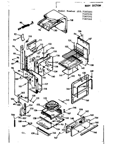 Body section