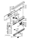 Backguard section