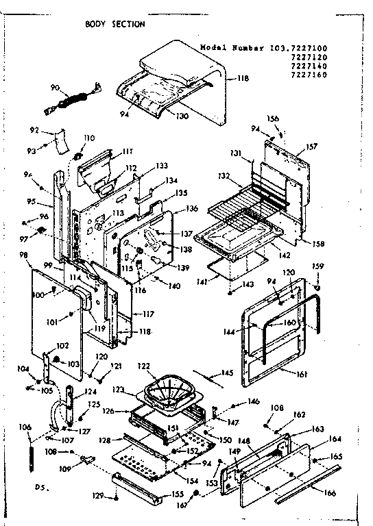 Body section