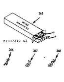 Wire harness and components and rotisserie pan kit