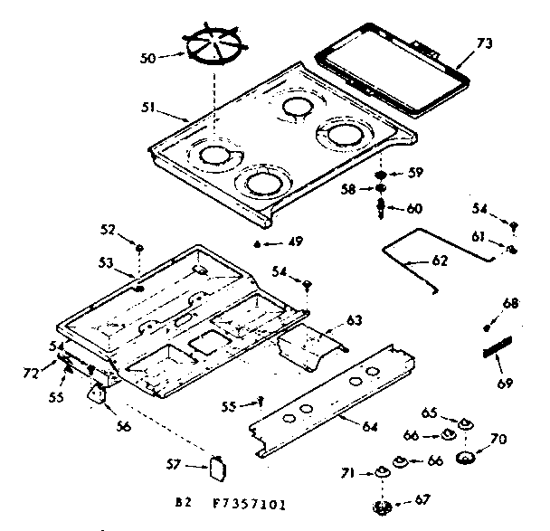 Main top section