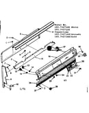 Backguard section
