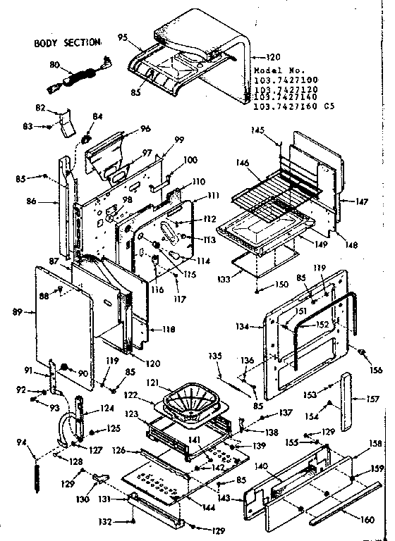Body section
