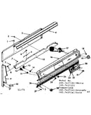 Backguard section