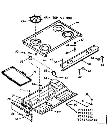 Main top section