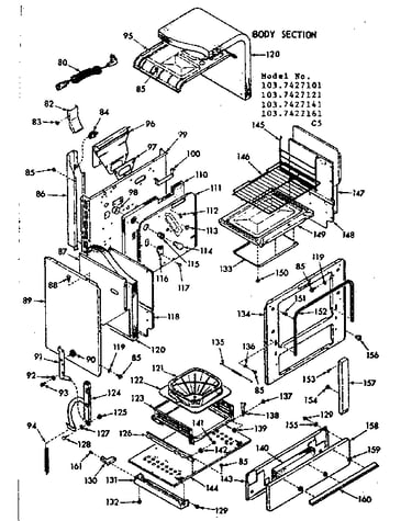 Body section