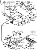 Burner section