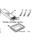 Wire harness & components & rotisserie pan kit