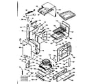 Kenmore 1037447240 body section diagram