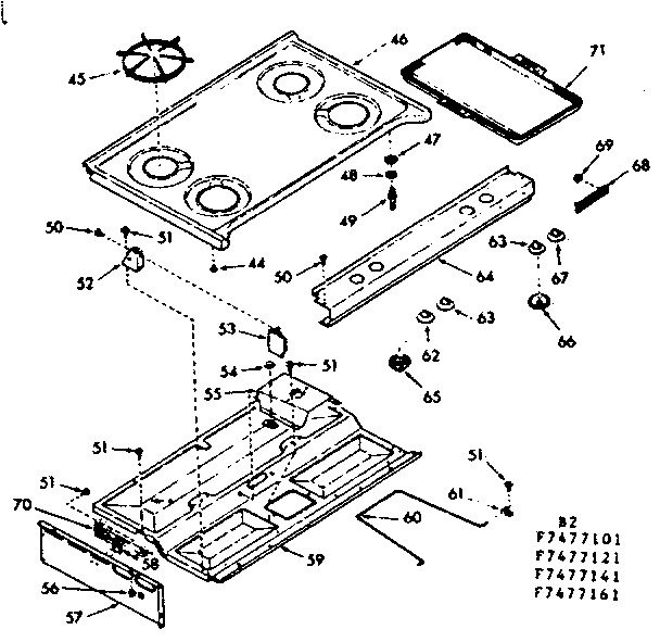 Main top section
