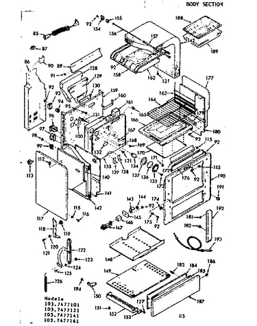 Body section