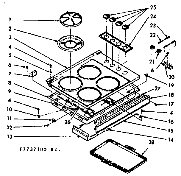 Main top section