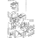 Kenmore 1037737100 lower body section diagram