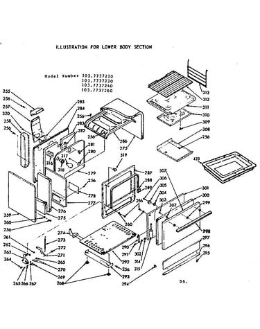 Lower body section
