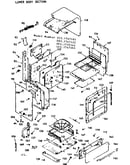 Lower body section