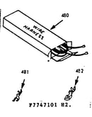 Wire harnesses & components & rotisserie pan kit