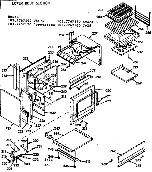 LOWER BODY SECTION