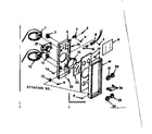 Kenmore 1037767160 control panel section diagram