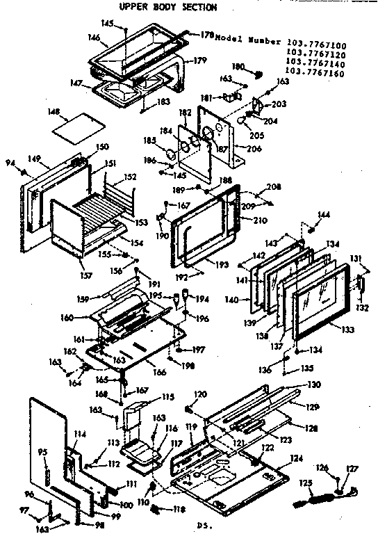 UPPER BODY SECTION