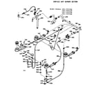 Kenmore 1037767120 surface unit burner section diagram
