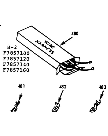 Wire harness and components