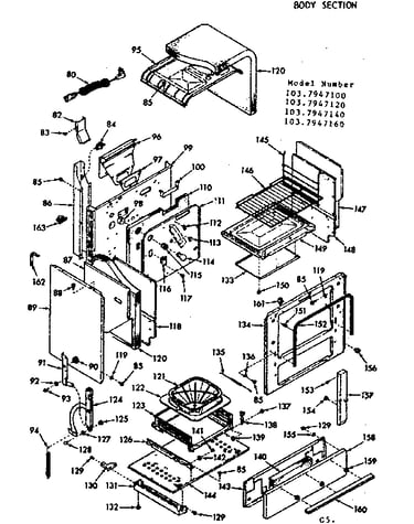 Lower body section