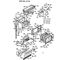 Kenmore 1037947160 upper body section diagram