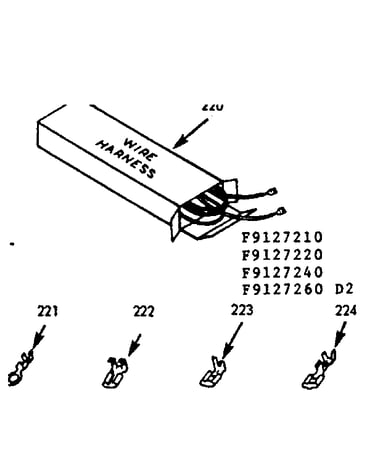 Wire harnesses and components