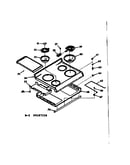 Main top section, pan & ring kit