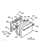 Lower body door section