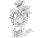 Kenmore 1039877160 upper body section diagram