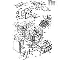 Kenmore 1039877220 lower body section diagram